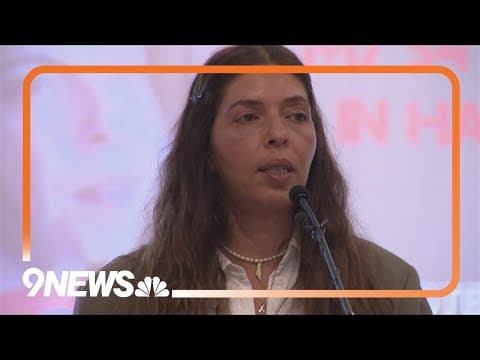 Woman held hostage by Hamas talks about her experience