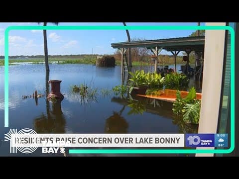 Residents raise concerns over Lake Bonny flooding after Milton