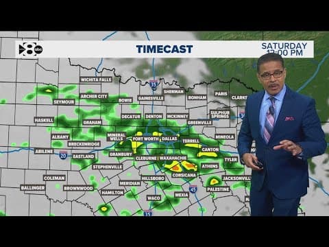 DFW Weather | When to expect rain this weekend, 14 day forecast