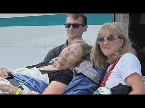 Knoxville woman back home after being severely injured in crash on way back from Myrtle Beach