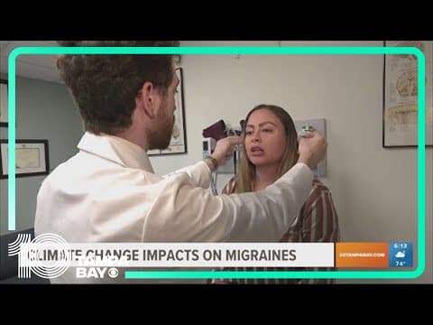 Doctors warn of climate change impacts on migraines