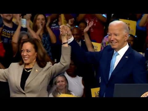 President Joe Biden and VP Kamala Harris full speeches (Aug. 15, 2024)
