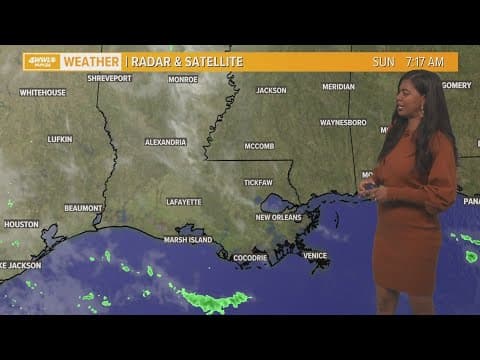 New Orleans Weather: Much quieter weather, but expect higher temps