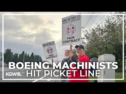 Boeing machinists go on strike after voting to reject contract offer