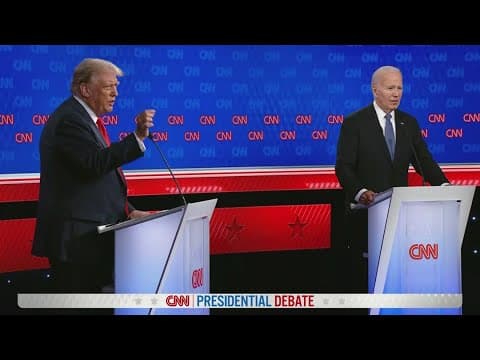 Locals react to presidential debate