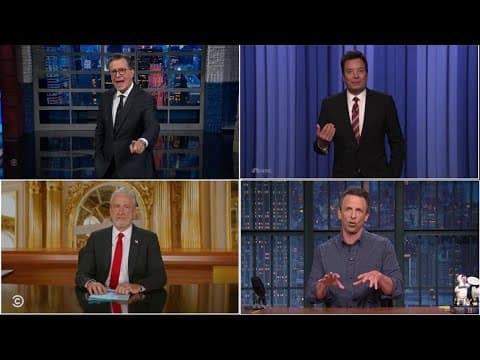 Late-night shows address Jimmy Kimmel suspension with humor and solidarity