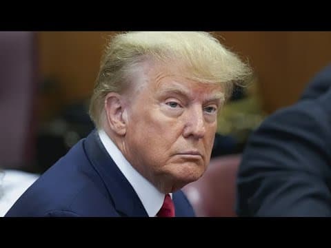 Trump pleads not guilty to 34 charges; admonished by judge