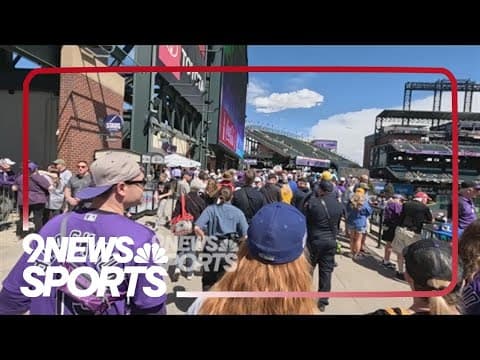 Sights and sounds from Rockies home opener