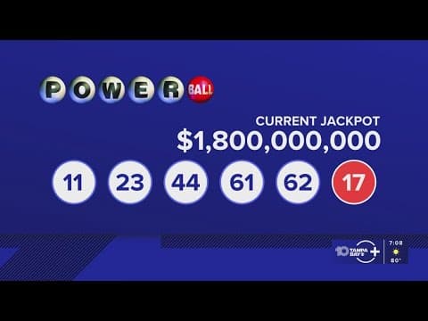 $1.8 billion Powerball jackpot won: 2 people will split 2nd-largest prize in game's history