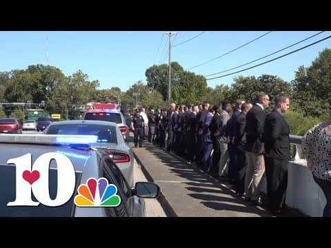 East Tennessee community remembers fallen Knox County deputy, Tucker Blakely