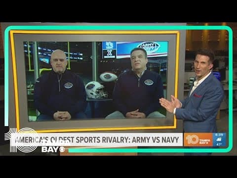A look ahead to upcoming Army vs Navy game, America's oldest sports rivalry