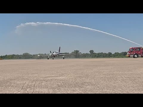 Volunteer pilot honored in Sugar Land after completing 1,000th Angel Flight mission
