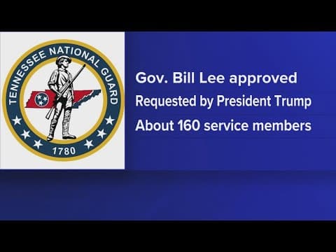 Gov. Bill Lee approves sending 160 Tennessee National Guard troops to DC