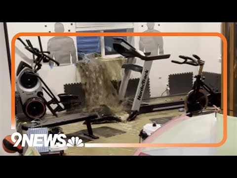 Colorado homeowner says town drains failed, stormwater flooded basement