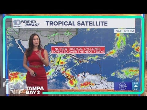 Tracking the Tropics: No new tropical cyclones expected to form over next 7 days