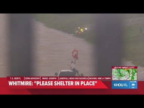Water rescues, storm damage | Beryl's impact on Houston