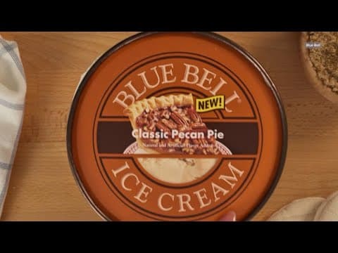 You can get a free pint of Blue Bell's new flavor when you order it by drone