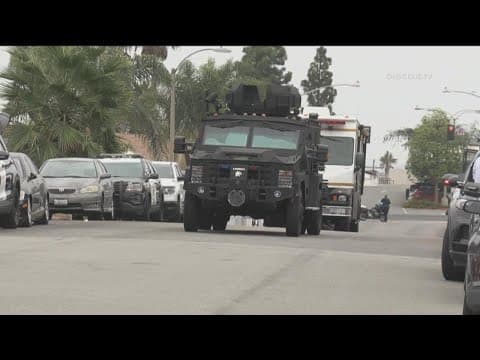 Police: Woman breaking things in San Ysidro home prompts SWAT standoff