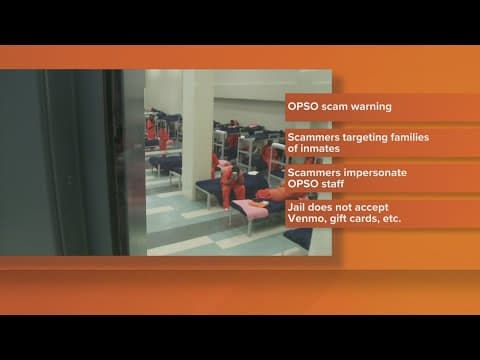 OPSO warns of phone scam targeting families of inmates in New Orleans
