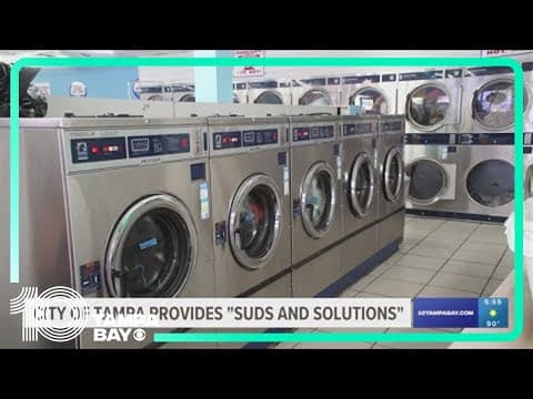 Suds and Solutions event provides free laundry services to residents