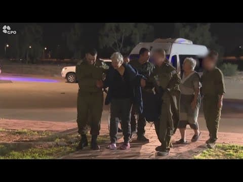 13 more Israeli hostages return home