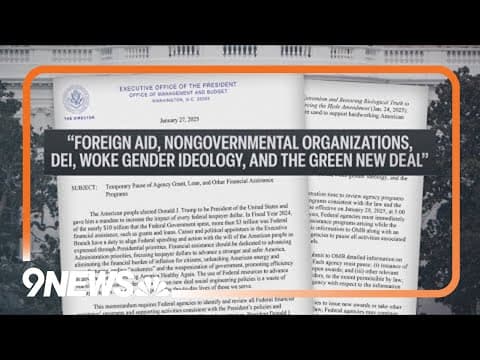 The fallout of the freeze on federal grants and loans