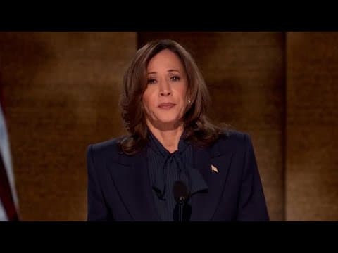 VP Kamala Harris full speech at 2024 DNC (Aug. 22, 2024)