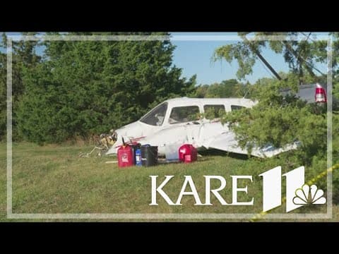 Two injured in Shakopee plane crash