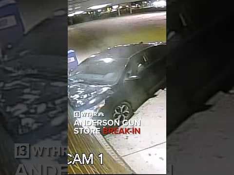 WATCH: Anderson gun store break-in