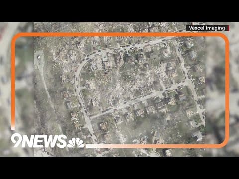 Before and after images show devastation left behind after Oklahoma tornado