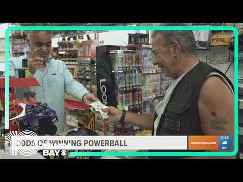 You're more likely to get struck by lightning twice than win the Powerball jackpot