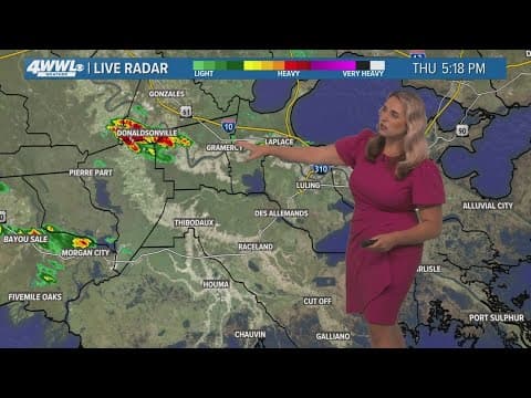 New Orleans Weather: Warm and muggy this weekend with spotty storms