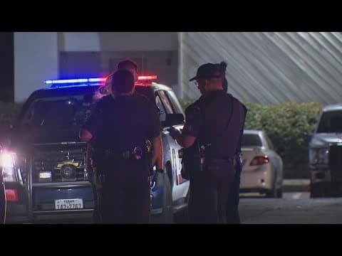 Police searching for a suspect in a triple shooting