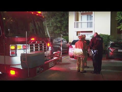 Apartment catches fire in Jefferson Parish