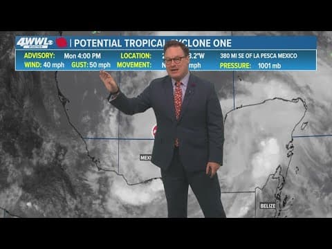 New Orleans Weather: Few showers Tuesday as Gulf development looms