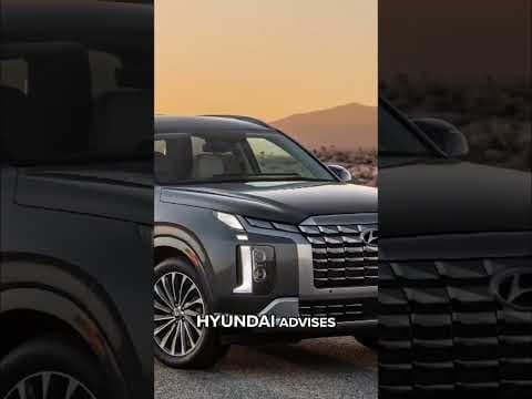 Over 500,000 SUVs recalled by Hyundai over seatbelt issue