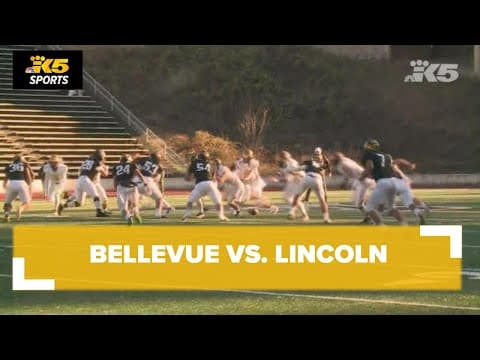 HS Football: State Qtrs - Bellevue vs. Lincoln (Tacoma)