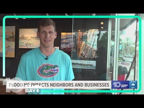 Sarasota businesses impacted by record rainfall