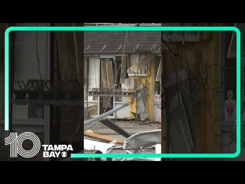 Cleanup continues for Crystal River, #Florida, businesses and homes after #tornado #shorts #weather