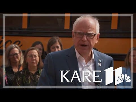 Gov. Tim Walz officially announces run for 3rd term as governor