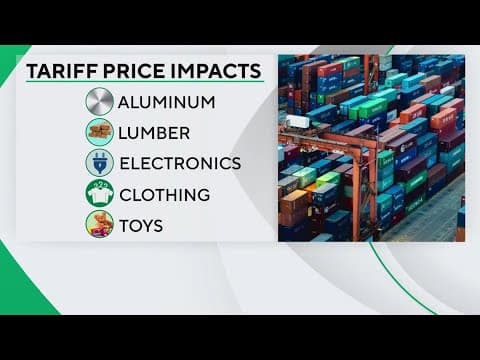 President Donald Trump's tariffs are set to go into effect Tuesday