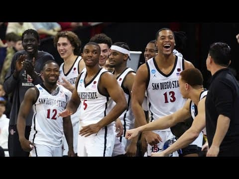 San Diego State Aztecs prepare for rematch against UConn in the Sweet 16
