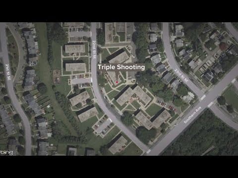 Triple shooting in Southeast, DC