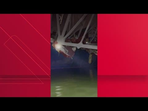 Search and rescue efforts underway after Baltimore Key Bridge collapse