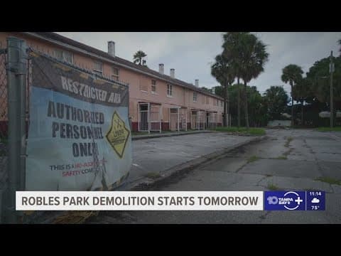 Demolition of public housing complex discovered on top of unknown Black cemetery begins Monday