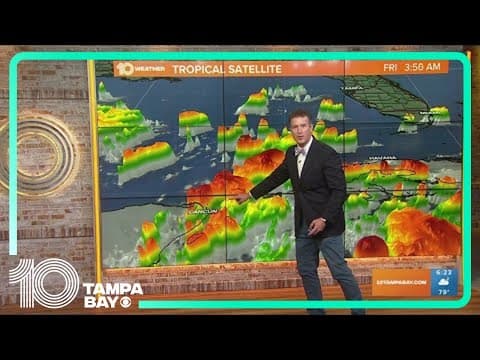Tracking the Tropics: Possible area of development heading to Tampa (7 a.m. Friday)