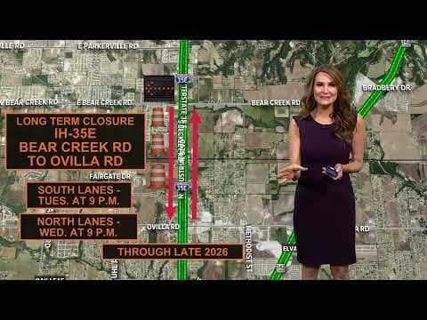 Major road work on I-35E starting this week