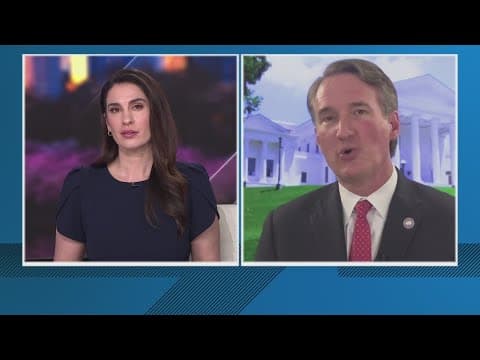 Virginia Gov. Youngkin makes case for budget amendments