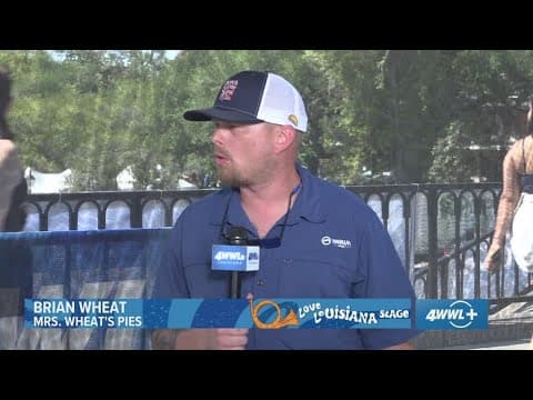 French Quarter Fest Love Louisiana Stage: Mrs. Wheat's Meat Pies