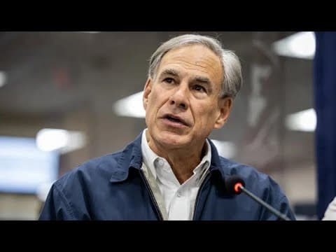 LIVE: Gov. Abbott providing update on state's response to deadly Hill Country flooding